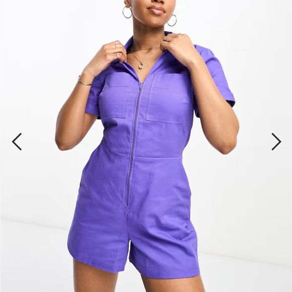 Utility Romper Jumpsuit - Picture 4 of 5